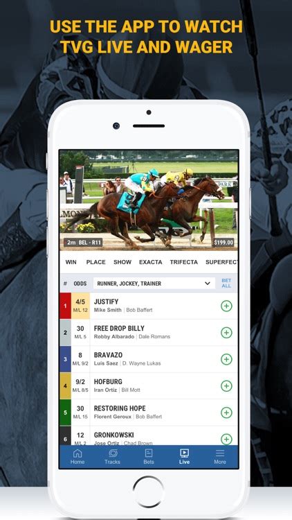 tvg horse race betting